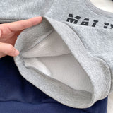 Arrival Autumn Boys Long Sleeves Letters Print Pullover and Versatile Pants – Matching Set