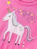 Summer Pure Cotton Cartoon Unicorn Pattern Sleeveless Dress for Stylish Girls - MyKids-USA™