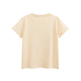 Summer Girls’ Letters Print T-shirt in European and American Style - MyKids-USA™