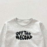 Casual and Versatile Two-Piece Set: Letters Print Top Pullover and Pants for Baby and Toddlers - MyKids-USA™