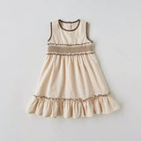 Summer Arrival Baby Kids Girls Cute Sleeveless Sweet Dress