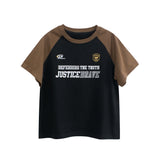 Boys’ Letters Pattern T-shirt in European and American Style - MyKids-USA™