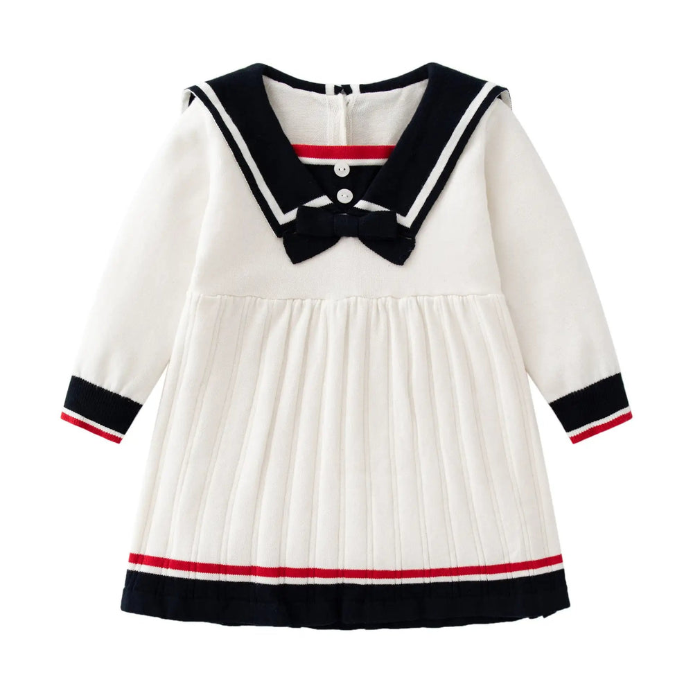 Autumn New Style College Style Long Sleeve Dress - MyKids-USA™