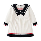 Autumn New Style College Style Long Sleeve Dress - MyKids-USA™