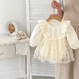 New Arrival Baby Mesh Princess Onesie Dress For Girls - MyKids-USA™