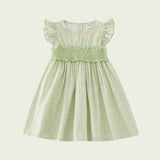 New Arrival Summer Baby Kids Girls Fly Sleeves Floral Print Dress - MyKids-USA™