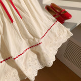 Summer Arrival Baby Kids Girls Cute Sleeveless Flowers Pattern Embroidered Dress