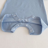 Summer Arrival Baby Unisex Short Sleeves Plain Rompers Bodysuits - MyKids-USA™