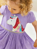 Summer Mesh Princess Dress for Girls, European and American Cute Baby Dress - MyKids-USA™