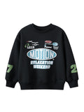 Baby Kids Letters Pattern Crew Neck Long Sleeves Warm Cozy Pullover - MyKids-USA™