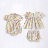 Baby Floral Pattern Fashion Princess Onesie&Sets - MyKids-USA™