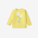Arrival Autumn Girls’ Cute Flowers Pattern Long Sleeves T-Shirt In European And American Style For Summe - MyKids-USA™