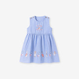 Summer Arrival Animals Cartoon Pattern Sleeveless Dress for Stylish Girls - MyKids-USA™