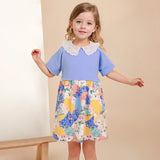 Summer Colorful Dress for Girls, European and American Cute Animals Cartoon Printed Dress - MyKids-USA™