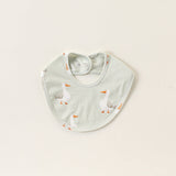 Adorable Cartoon Cotton Snap-on Bib