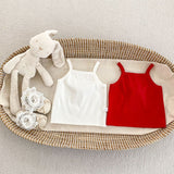 Summer Baby Kids Girls Cherry Pattern Sleeveless Vest and Skirt Denim Clothing Set - MyKids-USA™