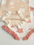 New Arrival Summer Baby Kids Girls Knit Flowers Pattern Sleeveless Strap Onesies