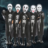 Halloween Skeleton Ghost Clothes & Gloves & Masks Sets - MyKids-USA™