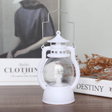 Halloween Vintage Hanging Oil Lamp Electronic Candle Pumpkin Light