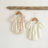 Baby Girl Lovely Bow-Tie Short-Sleeved Onesies - MyKids-USA™