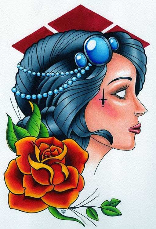 Black Market Art Company Ablespsia Print - Black Market Art Company - Flyclothing LLC