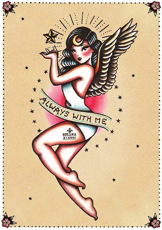Black Market Art Company Always With Me Print - Black Market Art Company - Flyclothing LLC
