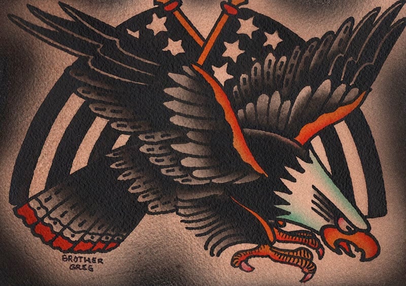 Black Market Art Company American Bird Print