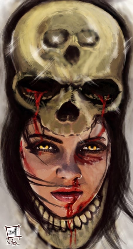 Black Market Art Company Barbarian Print