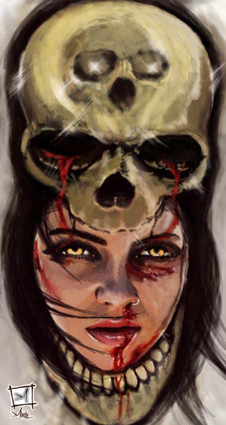 Black Market Art Company Barbarian Print - Black Market Art Company - Flyclothing LLC