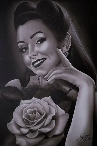 Black Market Art Company Besame Print - Black Market Art Company - Flyclothing LLC