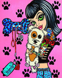 Black Market Art Company Beware of Owner Print