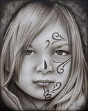 Black Market Art Company Fire Print