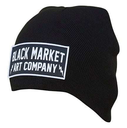 Black Market Art Company Black Market Electric Beanie Print - Black Market Art Company - Flyclothing LLC