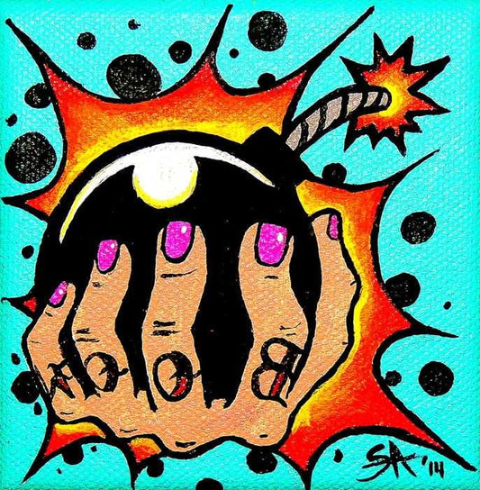 Black Market Art Company Boom Print - Black Market Art Company - Flyclothing LLC