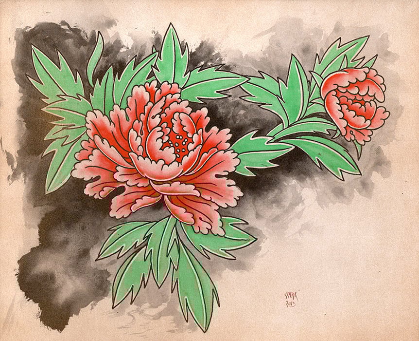 Black Market Art Company Botan in Two Print