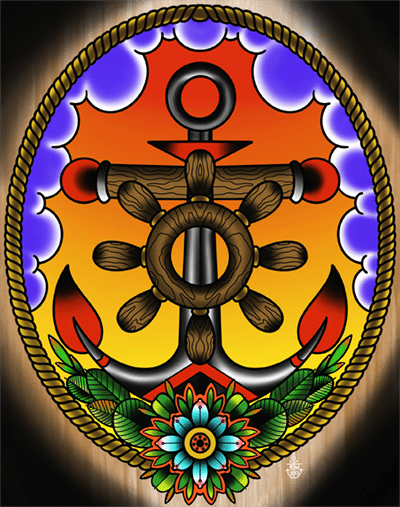 Black Market Art Company Break of Dawn Print