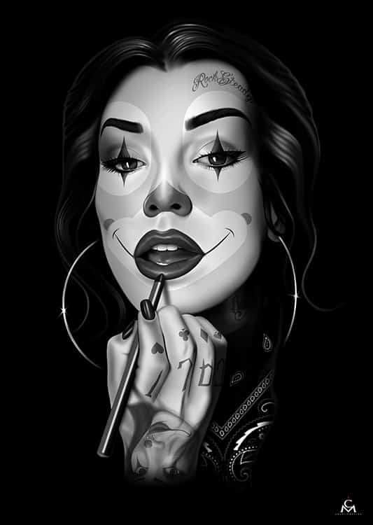 Black Market Art Company Break Up To Make Up Print - Black Market Art Company - Flyclothing LLC