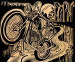 Black Market Art Company City Biker Print