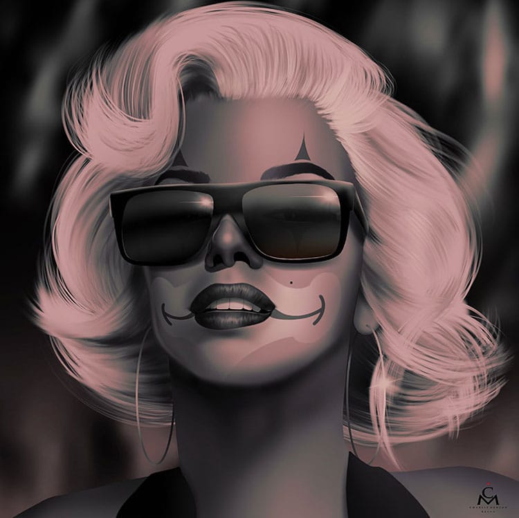 Black Market Art Company Sunset Boulevard Print