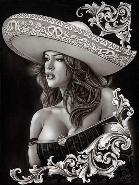 Black Market Art Company Ceeze Charra Print - Black Market Art Company - Flyclothing LLC