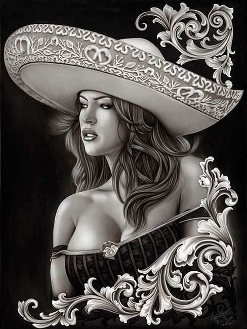 Black Market Art Company Ceeze Charra Print - Black Market Art Company - Flyclothing LLC