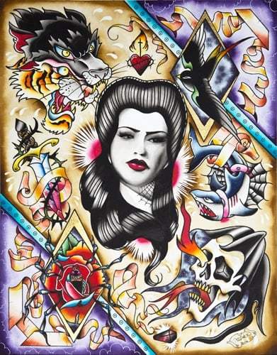 Black Market Art Company Classics Print - Black Market Art Company - Flyclothing LLC