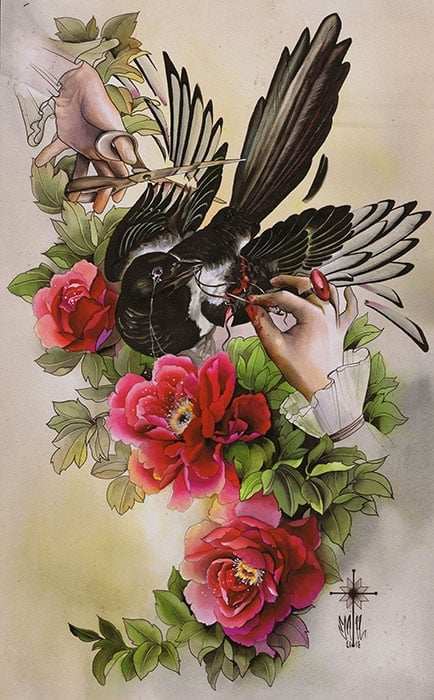 Black Market Art Company Clipped Print - Black Market Art Company - Flyclothing LLC