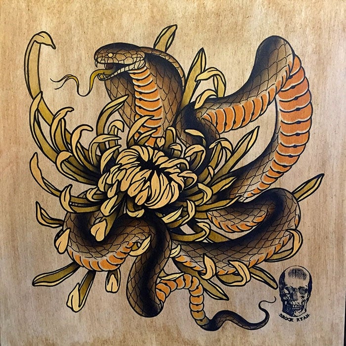 Black Market Art Company Cobra Print