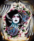 Black Market Art Company Crimson Temptress Print