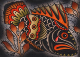 Black Market Art Company Crying Fish Print