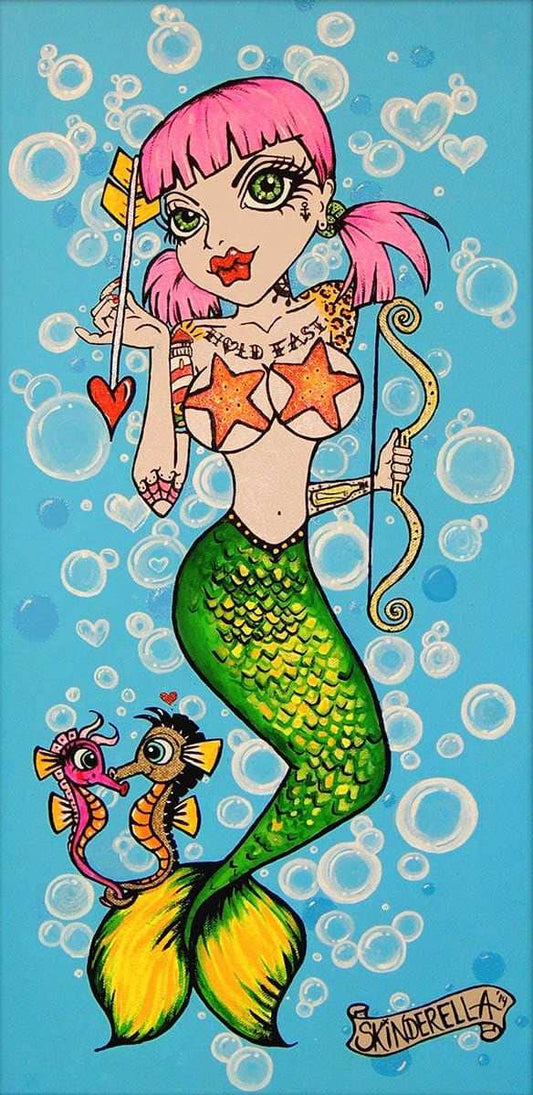 Black Market Art Company Cupid of the Sea Print - Black Market Art Company - Flyclothing LLC