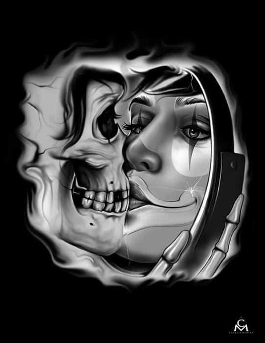 Black Market Art Company Cursed Print - Black Market Art Company - Flyclothing LLC