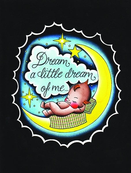 Black Market Art Company Dream A Little Dream Print