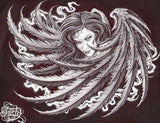 Black Market Art Company Dark Angel Print